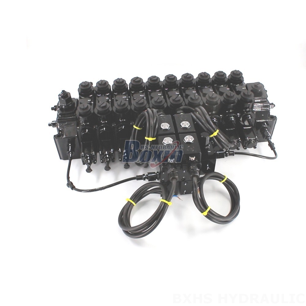 Precision Engineered DCV150-10-NPT 10 Spool Hydraulic Valve main image